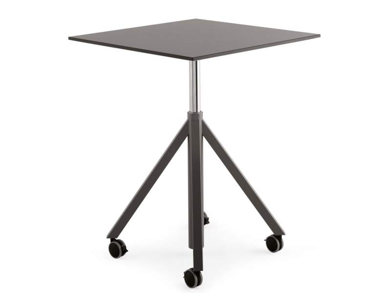 Designer Rolltisch grau Rolltische höhenverstellbar Embru, eQ Airdesk