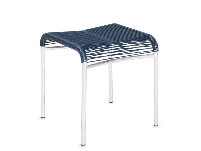 dunkel blau Hocker Embru Altorfer Hocker 1143