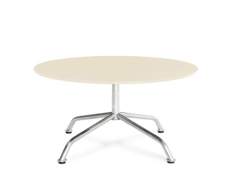 Design Beistelltisch beige rund Beistelltische rund, Embru, Haefeli Gartenloungetisch rund