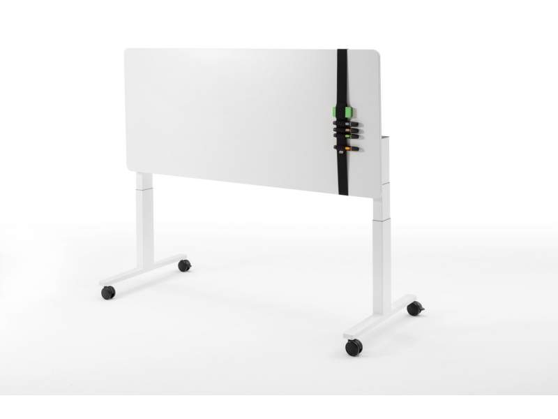 kollaboratives Arbeiten Steh-Sitz-Tisch Whiteboard höhenverstellbar WINI WINEA FLOW MEET
