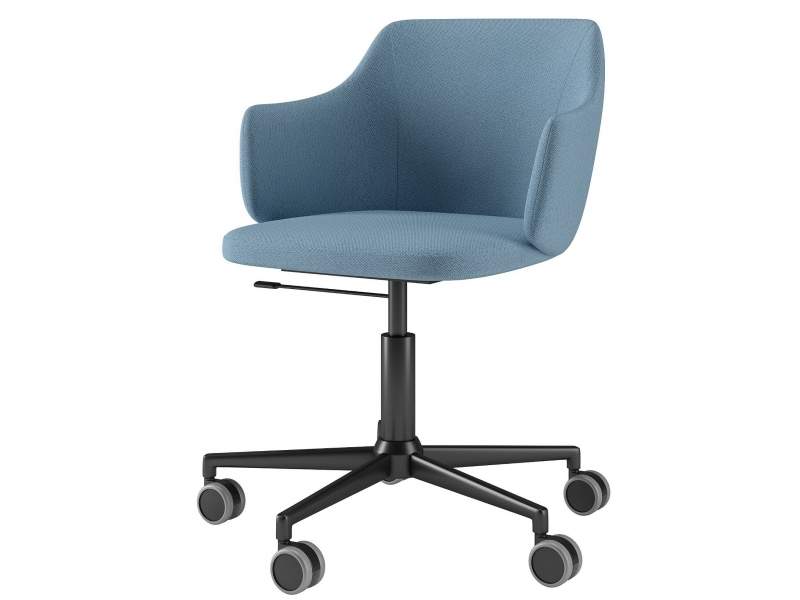 Konferenzstuhl blau Konferenzstühle Drehstuhl Drehstühle Büro Assmann Büromöbel Triest