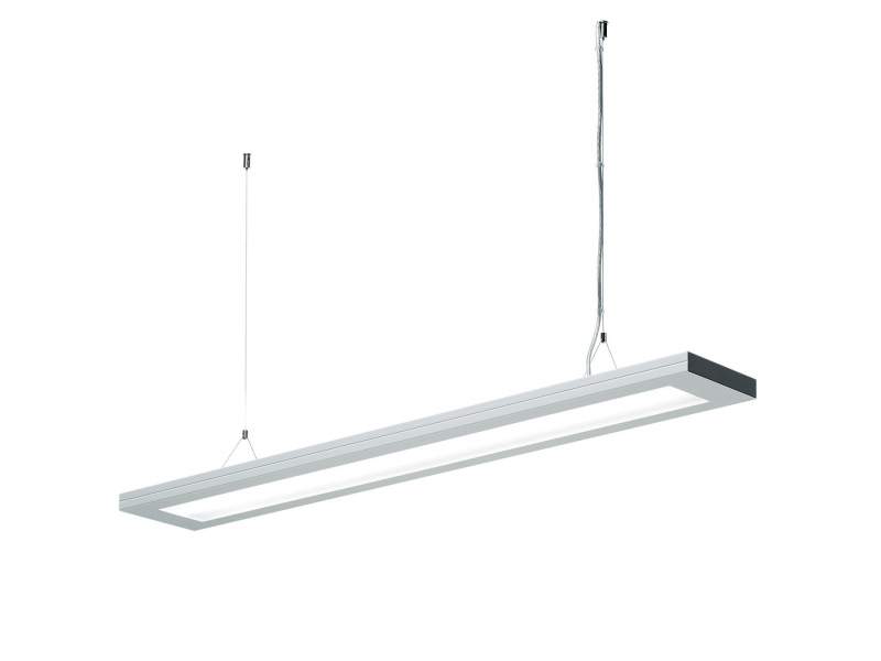 Tageslicht Deckenlampen längliche Pendelleuchten LED Büroleuchte, Waldmann, LAVIGO Pendelleuchte