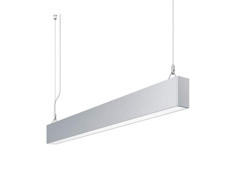 Tageslicht Deckenlampen längliche Pendelleuchten LED Büroleuchte Waldmann, IDOO.line Pendelleuchte