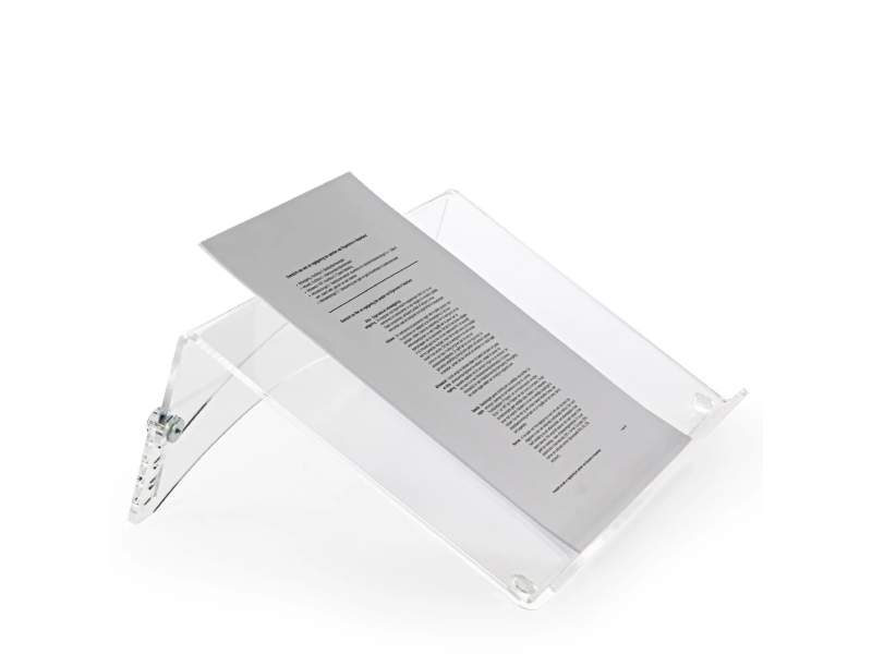 Ergonomisches Bürozubehör BakkerElkhuizen Dokumenthalter FlexDoc Cristal Clear
