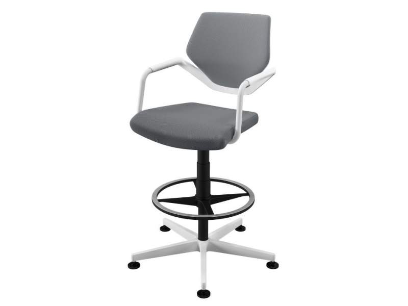 Counterstuhl grau Counterstühle König + Neurath K + N NOOK
