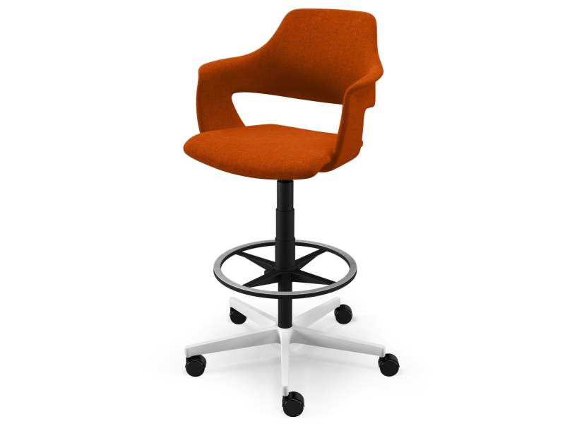 Counterstuhl rot Counterstühle Drehstuhl König + Neurath K+N NOOK.SHELL