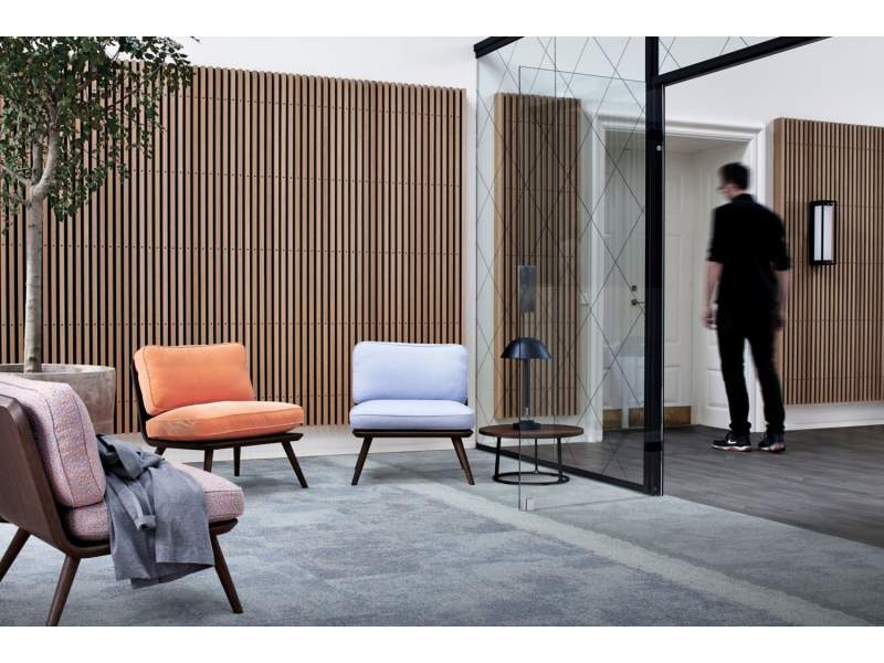 Textiler Bodenbelag Teppichfliesen Interface Composure Edge