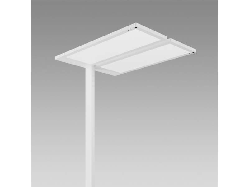 LED Stehlampen modern Büroleuchte Edelstahl Lampe, Regent, Lightpad Tunable Office