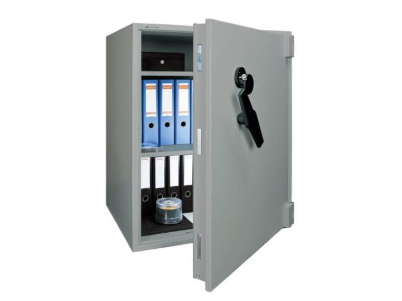 Tresore grau Banktechnische Produkte, Züblin-Firesafe AG, Kassenschränke BWS