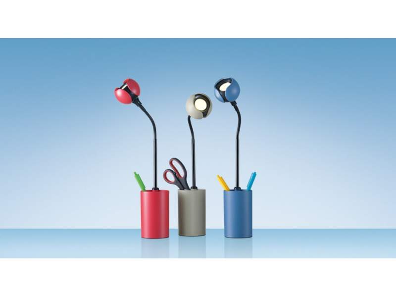 Tischlampe modern Schreibtischlampe bunt LED Tischleuchte bunt, Hansa, LED Flower