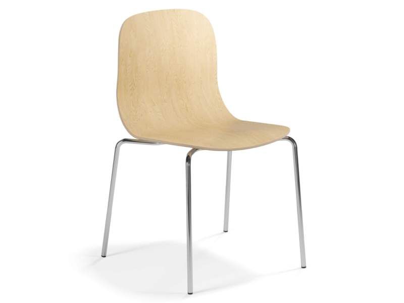 Besucherstuhl Holz Konferenzstühle Cafeteria Stühle, Materia, Neo Lite