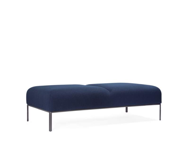Bank blau Bänke Lounge Materia, Crest Bank