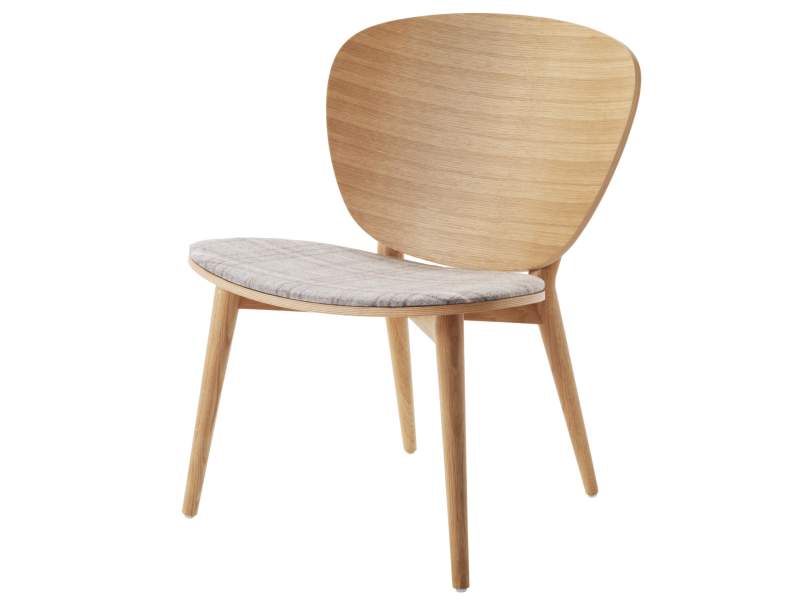 Sessel Holz Loungessel Stuhl Design Loungemöbel Skandiform, Mama