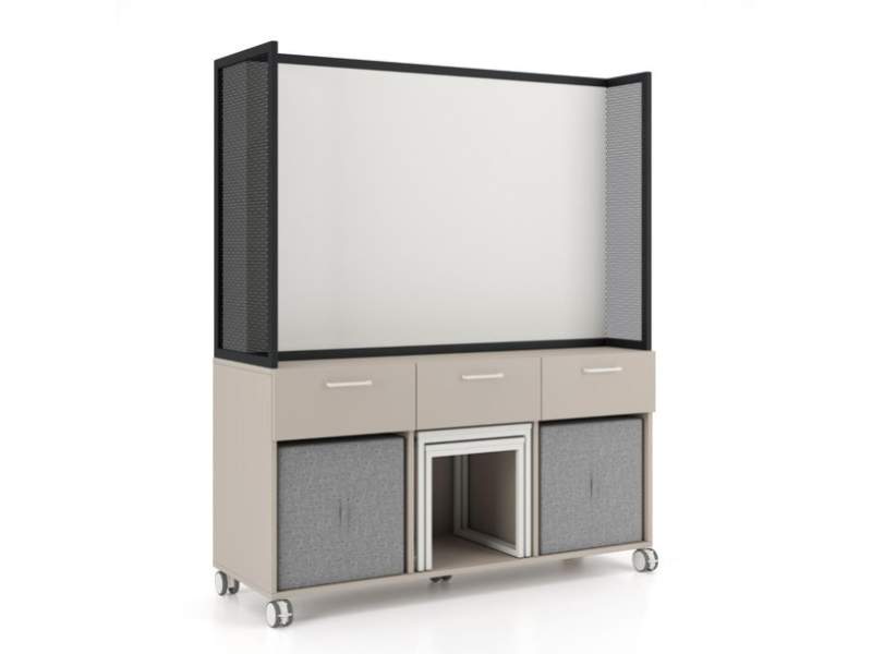 Schrank mit Rollen Büro Nowy Styl Offa Sideboard Triple Box WD