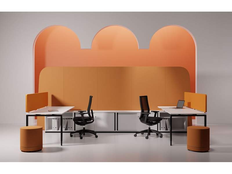 Evolution Tischsysteme Bürotisch Büro Schreibtische Bürotische Arbeitstisch Blaha Office E03