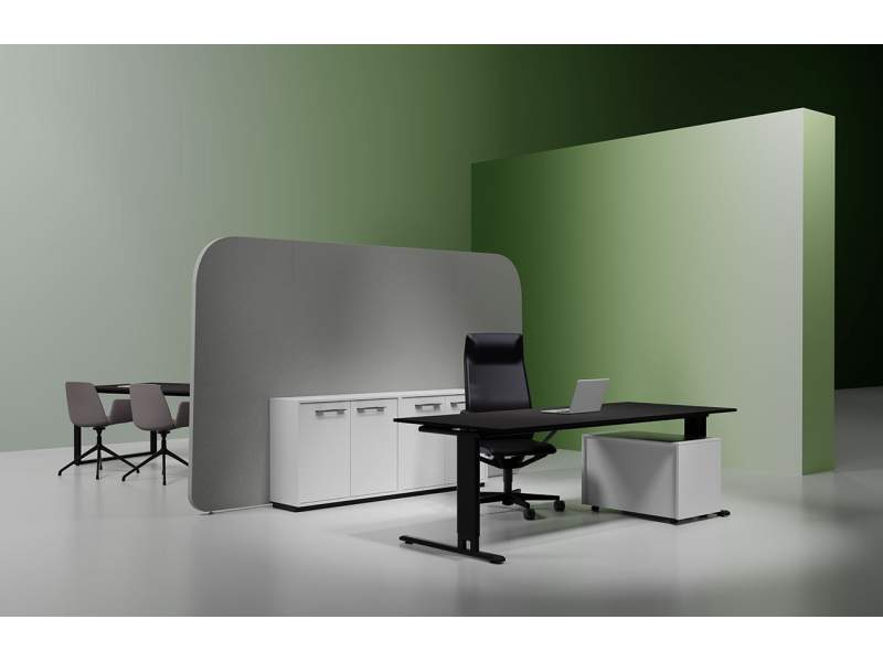 Evolution Tischsysteme höhenverstellbarer Bürotisch Büro Schreibtische Bürotische Arbeitstisch Blaha Office E08
höhenverstellbar