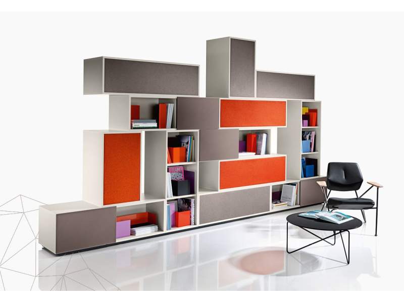 Modulare Büromöbelsysteme Büro Stauraum Büromöbel modular Schränke Blaha Office Struct Stauraumsystem
