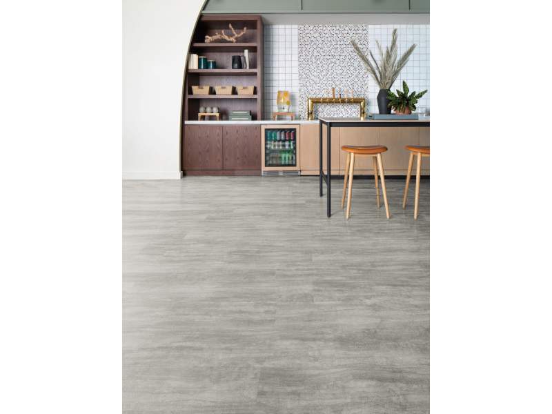 Elastische Bodenbeläge Büro Bodenbelag LVT Interface Luxury Vinyl Tile - Cliff Fresco Valley Kollektion