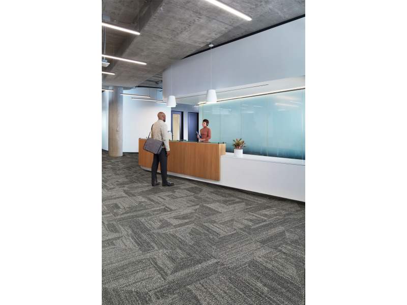 Textiler Bodenbelag Teppichfliesen Interface Open Air 403 - Neutrals
