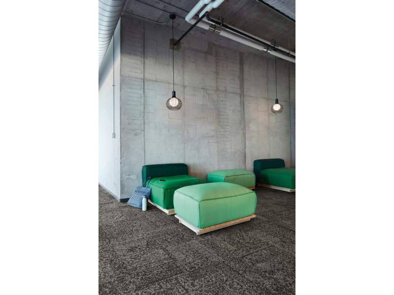 Textiler Bodenbelag Teppichfliesen Interface Open Air 405 - Neutrals