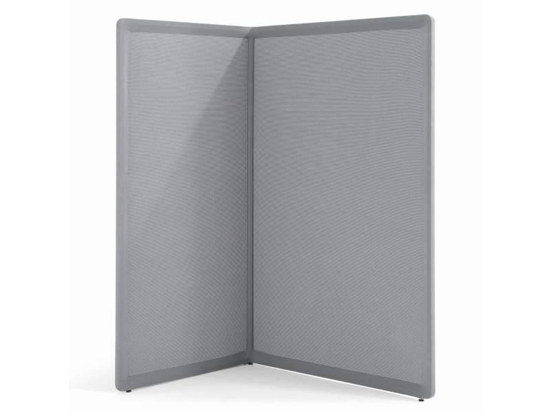 akustik Stellwand grau mobile Trennwände Büro Stellwände Steelcase B-Free Screen
