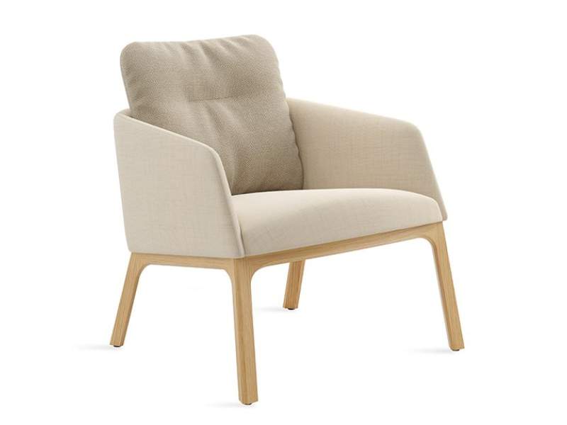 Loungesessel Holz Sessel Lounge grau Coalesse Marien152 Lounge