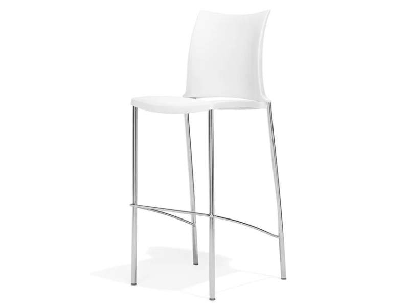 Barhocker weiss Barstuhl Barstühle Kunststoff Kusch+Co ¡Hola!