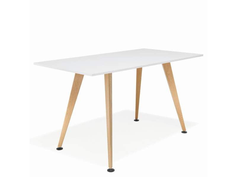 Stehtisch weiss Stehtische Holz Konferenztisch Kusch+Co Comta Hochtisch
rechteckige Tischplatte