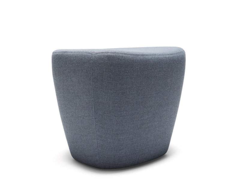 Hocker grau Wilkhahn Yonda Lounge Polsterhocker