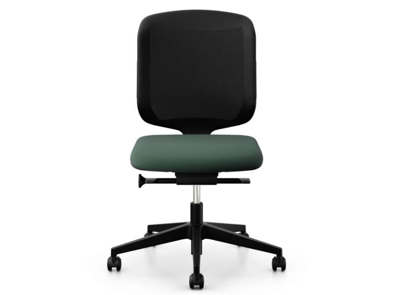 Giroflex Drehstuhl Design Bürostuhl Stoff grün Bürodrehstuhl, Giroflex 434 Drehstuhl