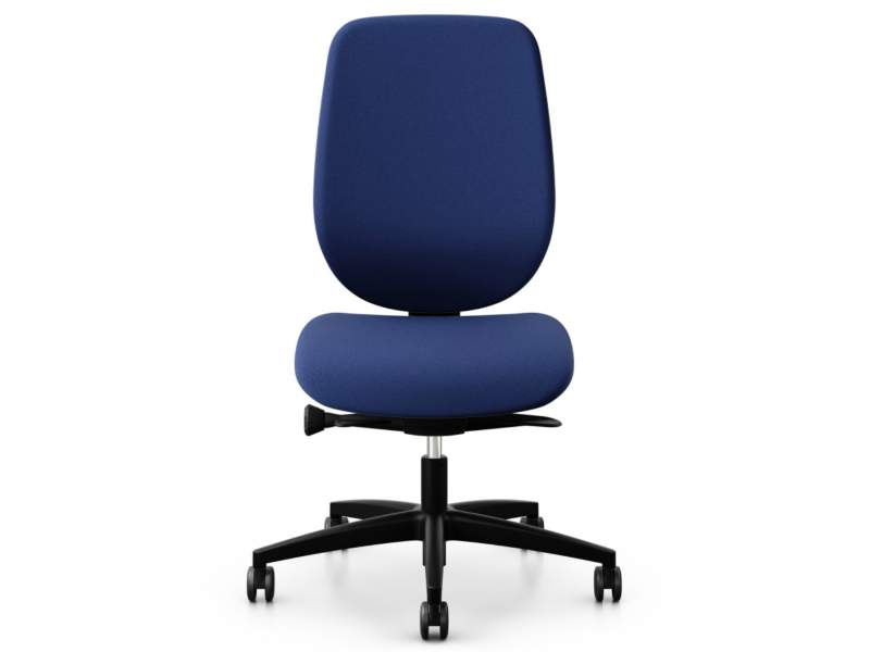 Bürostuhl modern Bürodrehstuhl blau Giroflex 353 Drehstuhl