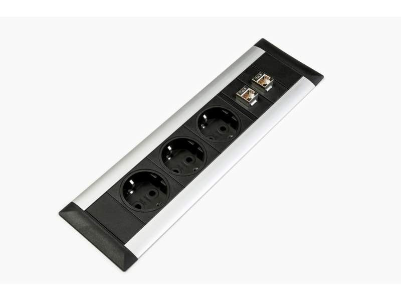 Elektro-Steckdosen IT/EDV-Dosen Elektrifizierungen, EVOline, FrameDock