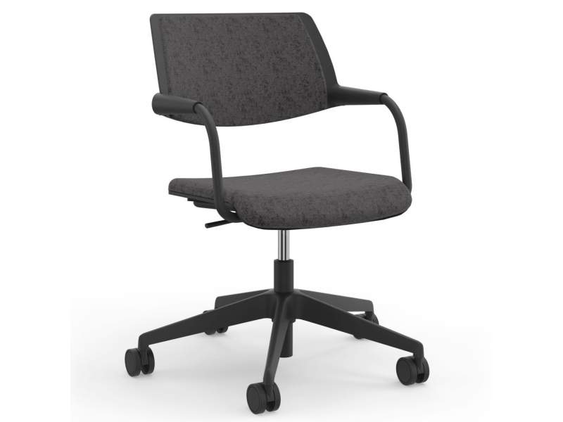 Konferenzstuhl schwarz Konferenzstühle Büro Viasit Toleo Drehstuhl Konferenz