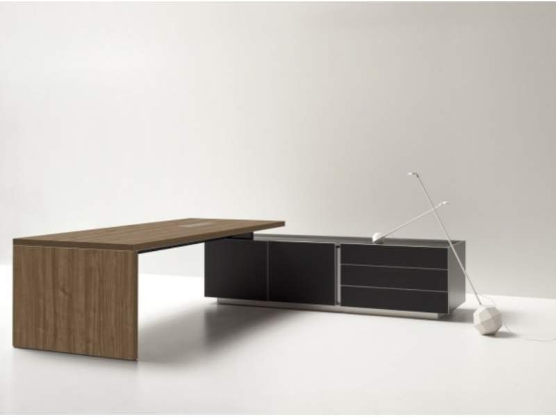 Bürotisch Holz Sideboard BALMA, OSTIN