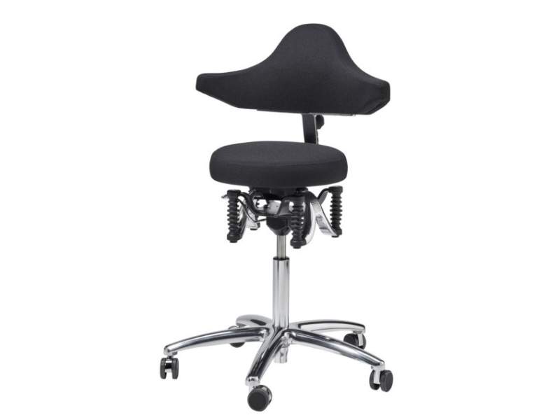 Ergonomischer Bürostuhl schwarz Schreibtischstuhl ergonomisch Drehstuhl Haider Bioswing, BIOSWING Boogie switch