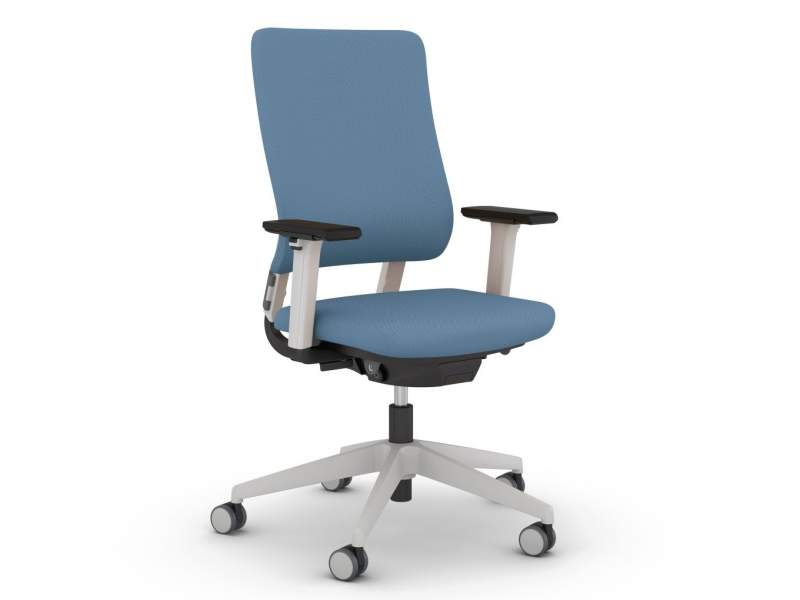 viasit Bürostuhl ergonomischer Bürodrehstuhl exklusiv, Büro Drehstuhl blau Drehstühle viasit, drumback