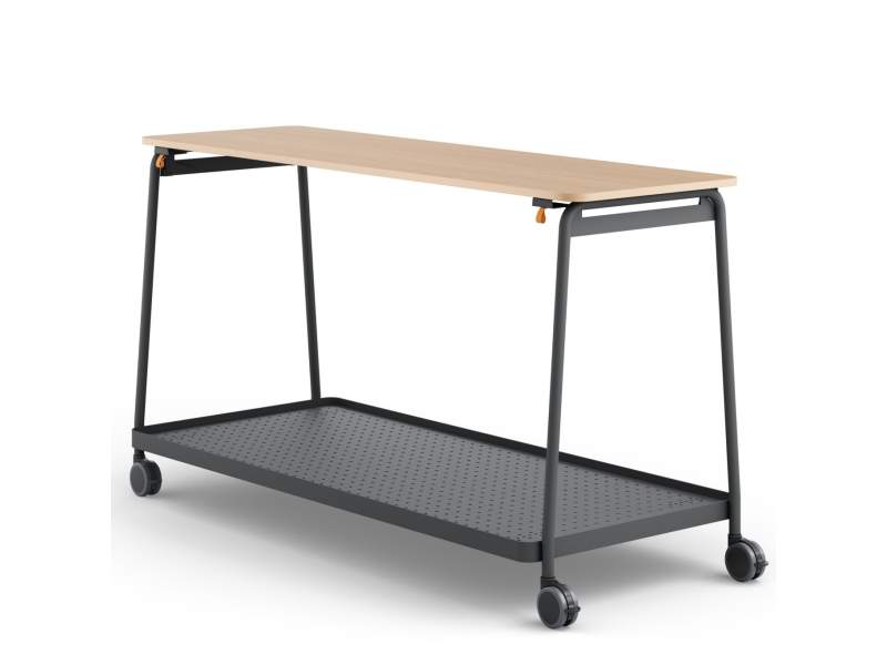 Stehtische fahrbar Rolltisch gross Brunner boards Stehtisch