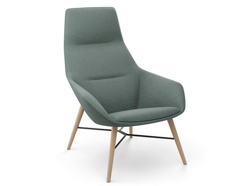 Loungesessel grün Sessel Lounge Brunner ray soft lounge