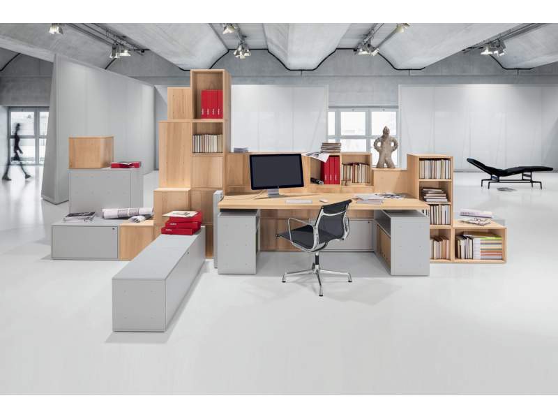 Büroschrank Holz Büro Schrank modular, Unifor, Cases