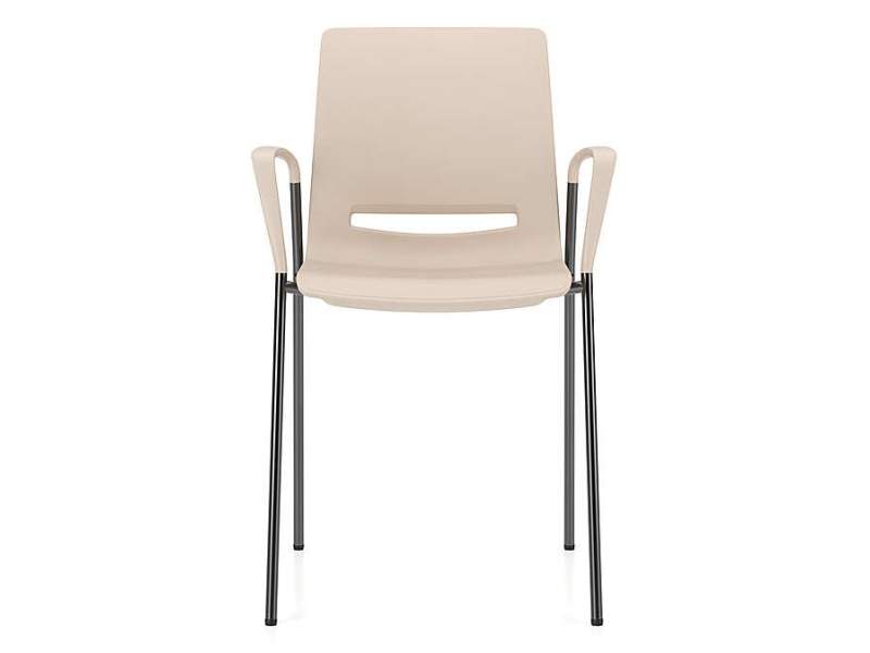 Besucherstuhl beige Besucherstühle Cafeteria Stuhl stapelbar Konferenzstuhl Kusch+Co V-Care
ausgezeichnet mit German Design Award