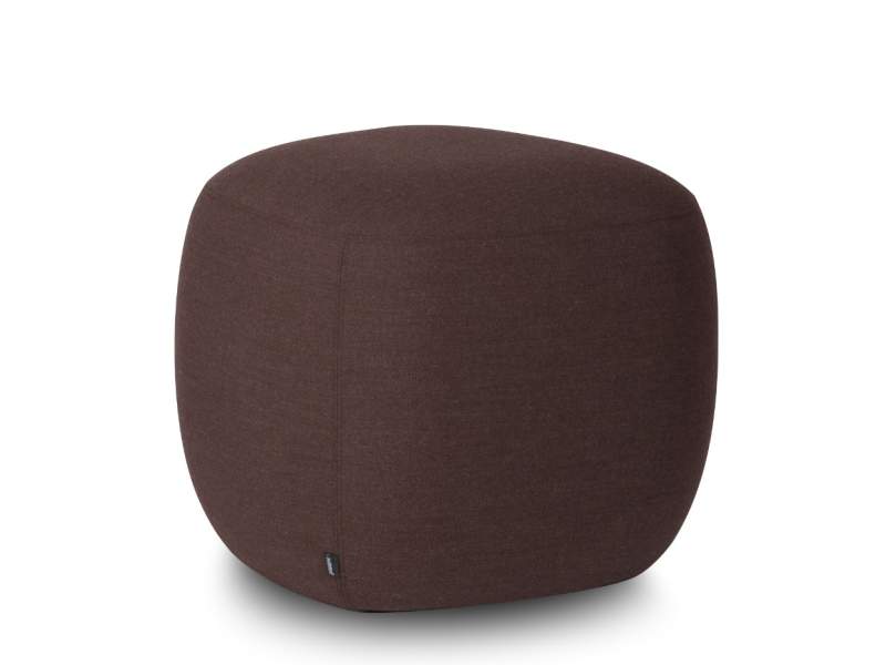 Polsterhocker braun Hocker Lounge Materia Cobble