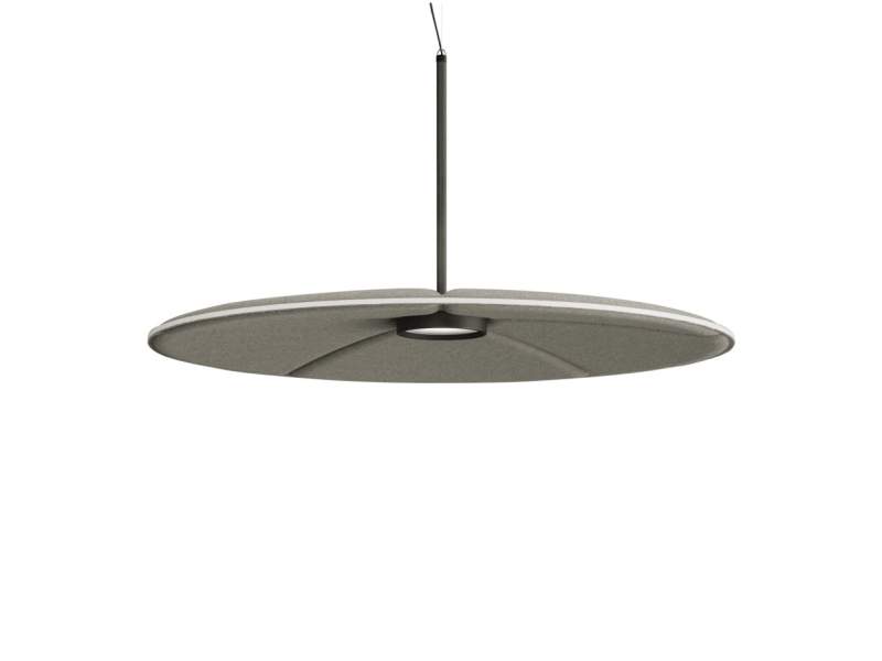Akustik Leuchten moderne Deckenleuchte Design Deckenlampe Büro, Abstracta, AkustikleuchteLily