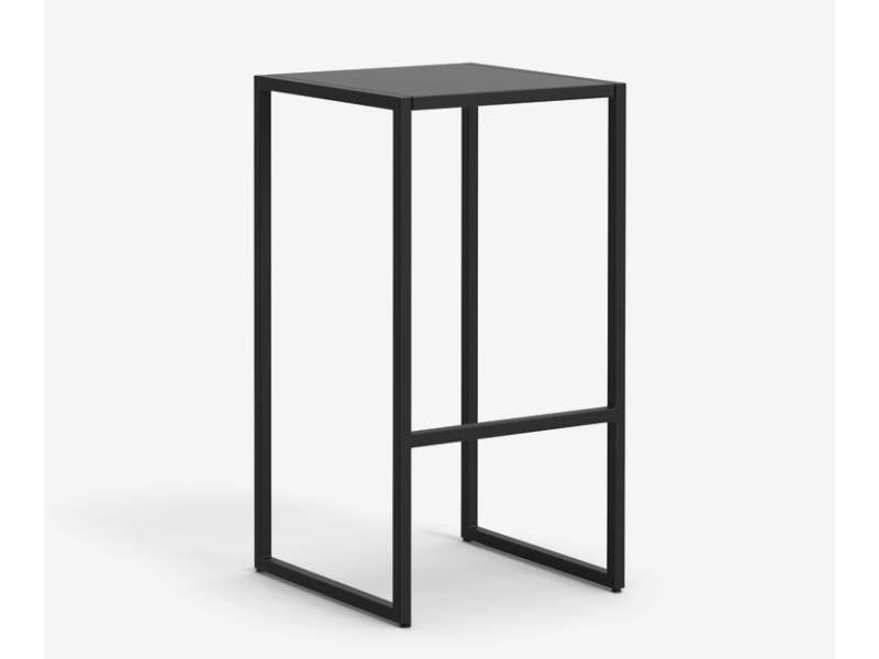 Barstuhl schwarz Barhocker Metall SARA FORMAE Sky