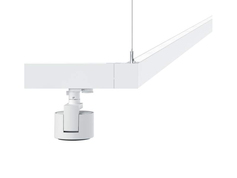 Lichtsysteme ERCO Hi-trac Stromschienen mit Uplights