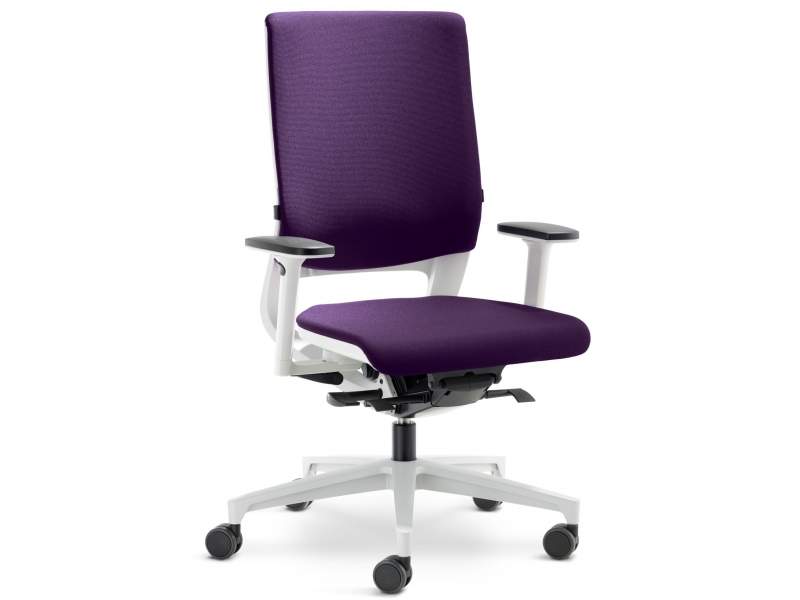 Drehstuhl Stuhl Design Bürodrehstuhl violett, Klöber, Mera Bürodrehstuhl