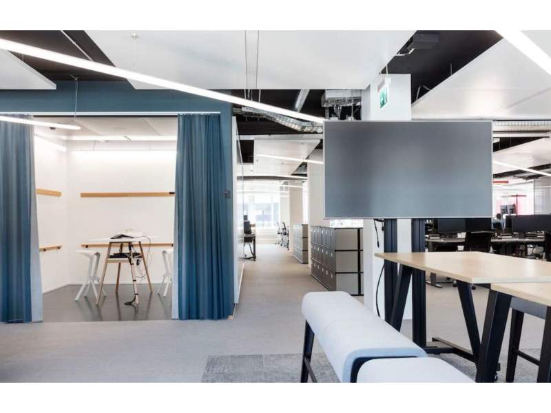 Büroplanung Gräub Office UBS Digital Factory, Zürich