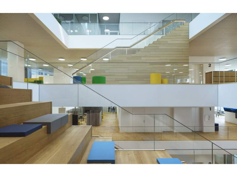 Büroplanung Gräub Office Roche Learning Center, Kaiseraugst