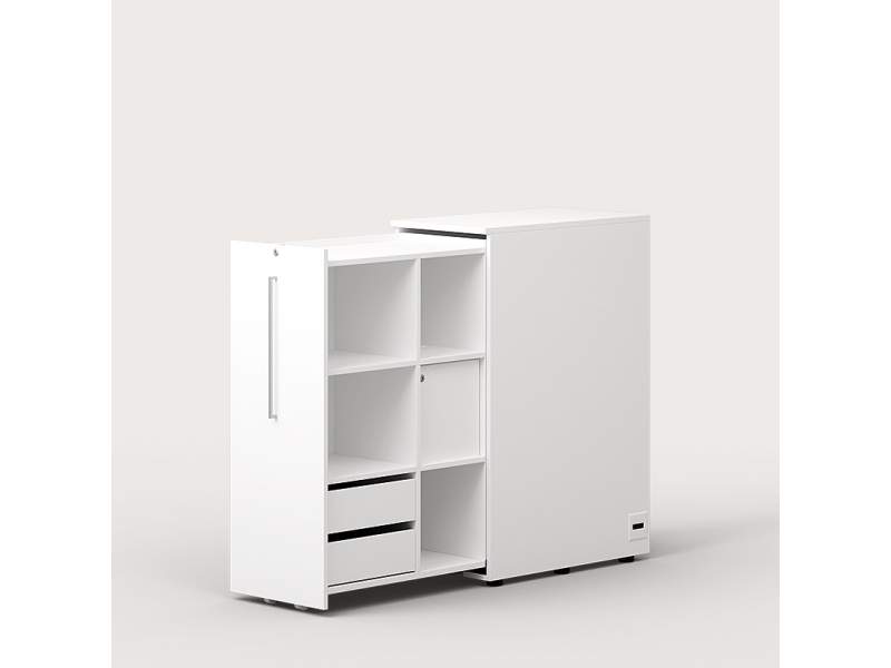 Apothekerschränke Büro AKtenschrank Leuwico desk add Apothekerschrank