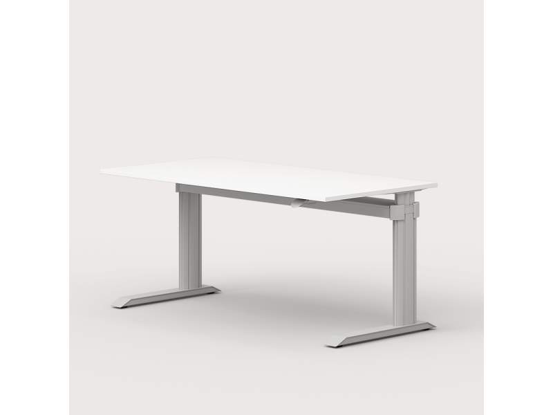 Elektrisch höhenverstellbarer Schreibtisch Büromöbel ergonomisch Schreibtische weiß , Leuwico, GO² Basic Sitz - /Stehtische
höhenverstellbar
