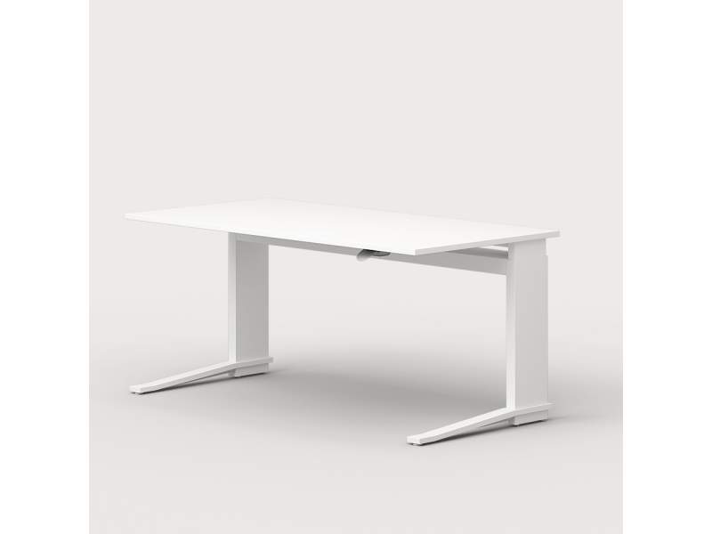 Höhenverstellbarer Schreibtisch weiß ergonomische Schreibtische mit Sideboard exklusiv Büromöbel, Leuwico, iMOVE C Sitz-/Stehtische
höhenverstellbar